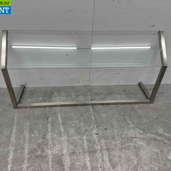 Stainless steel Breath shot kuch screen 126 cm Catering