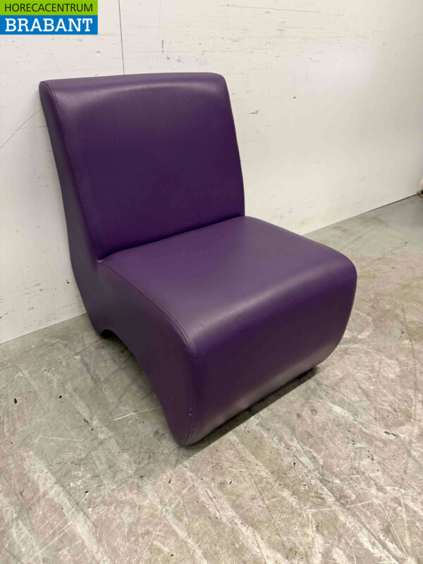 Design chair purple Hospitality - Image 2