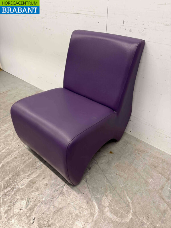 Design chair purple Hospitality - Image 3