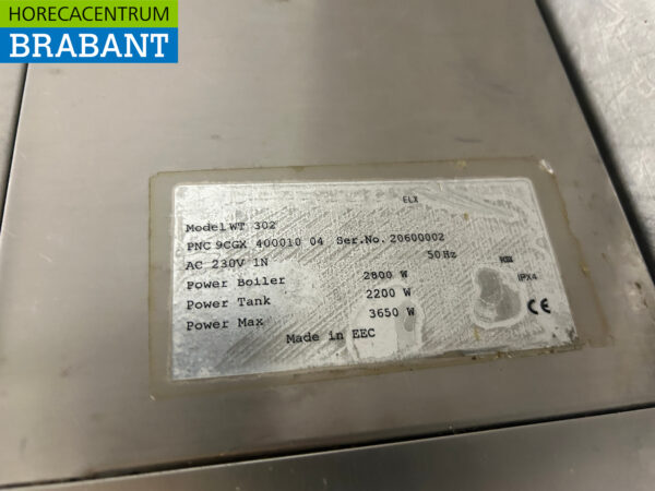 Stainless steel Electrolux WT-3 Dishwasher Dishwasher Front Loader 230V Horeca - Image 6