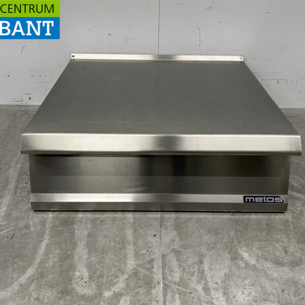 Stainless steel Metos Work Unit Neutral Blind unit 80 cm Catering
