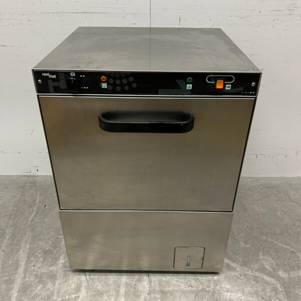 Stainless steel Restomat Dishwasher Front Loader 400V Catering