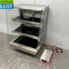 Ubert stainless steel warming display case Warming display case 80 cm 230V Horeca - Image 3