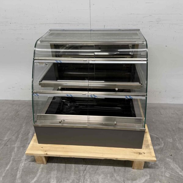 Stainless steel Ubert Infrared Heat Display Case Heat Display Case 80 cm 230V Horeca