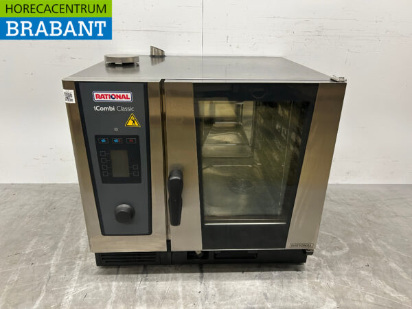 Stainless steel Rational iCombi Classic 6-1/1E Combisteamer Steamer oven 400V Horeca