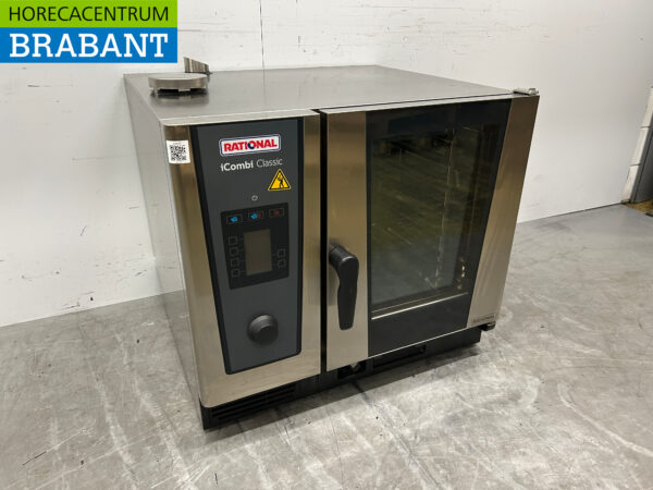 Stainless steel Rational iCombi Classic 6-1/1E Combisteamer Steamer oven 400V Horeca - Image 2