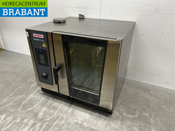 Stainless steel Rational iCombi Classic 6-1/1E Combisteamer Steamer oven 400V Horeca - Image 3