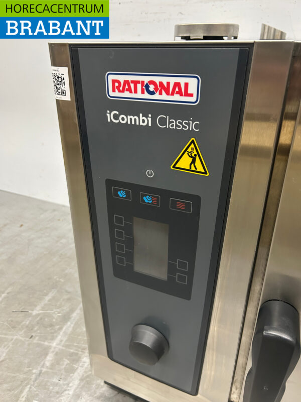Stainless steel Rational iCombi Classic 6-1/1E Combisteamer Steamer oven 400V Horeca - Image 4
