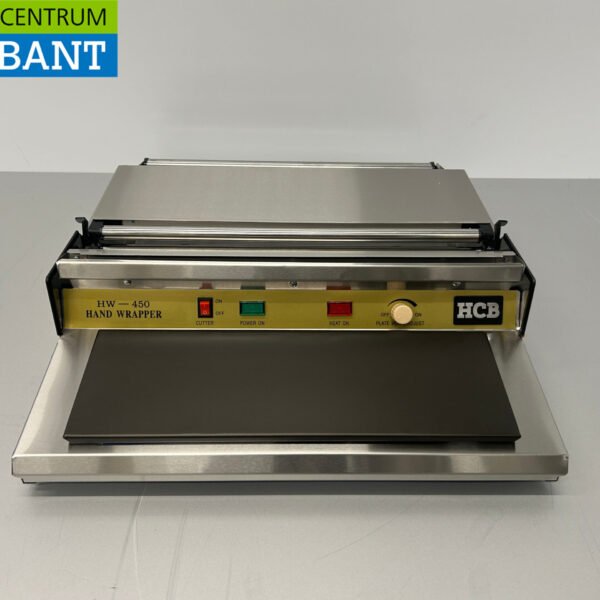 HCB Stainless steel Heated manual dispenser cling film Wrapping machine Handpacker 40 cm 230V Catering