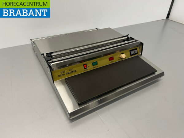 HCB Stainless steel Heated manual dispenser cling film Wrapping machine Handpacker 40 cm 230V Catering - Image 3