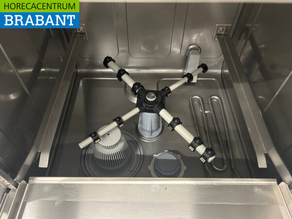 Stainless steel Asber 40 Glass Washing Machine Glass washer with water softener and drain pump 230V Catering - Image 5