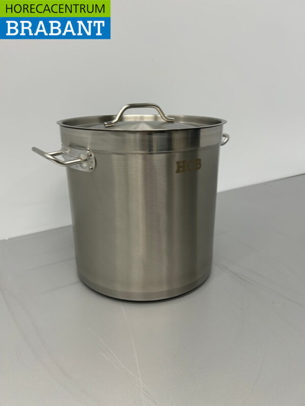 Stainless steel HCB Soup Pan Cooking Pan Induction 28,5 x 29 cm 17 liter Catering - Image 3