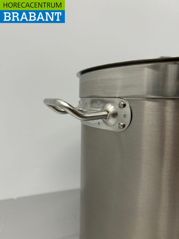 Stainless steel HCB Soup Pan Cooking Pan Induction 28,5 x 29 cm 17 liter Catering - Image 4