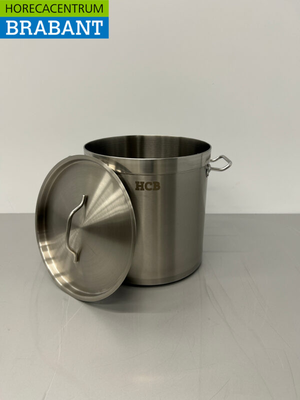Stainless steel HCB Soup Pan Cooking Pan Induction 28,5 x 29 cm 17 liter Catering - Image 7
