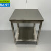 HCB Stainless Steel Work Table Basic-line 70 x 70 x 85 cm Catering