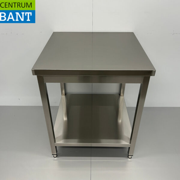 HCB Stainless Steel Work Table Basic-line 70 x 70 x 85 cm Catering