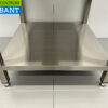 HCB Stainless Steel Work Table Basic-line 70 x 70 x 85 cm Catering - Image 5