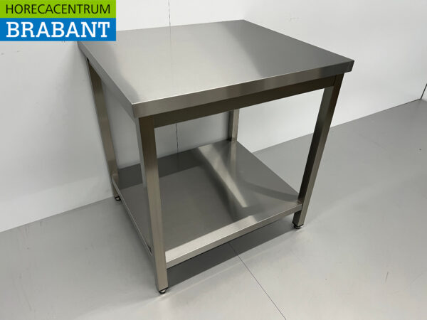 Stainless Steel Work Table Premium-line 80 x 70 x 85 cm Catering - Image 3