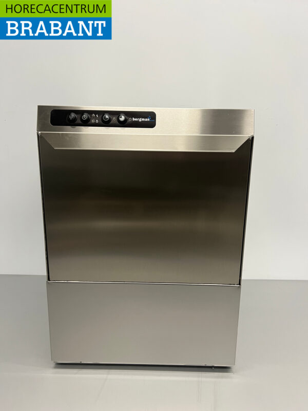 Stainless steel Adler ECO Dishwasher Front Loader with Drain Pump and Soap Dispenser 230V Catering