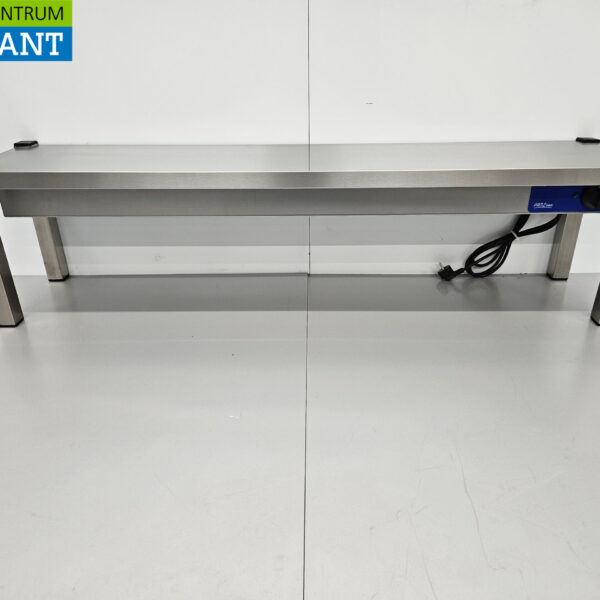 Stainless steel warming bridge warming rack Premium-line 140 cm Catering
