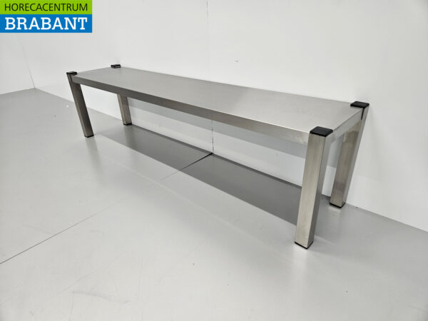 Stainless steel HCB Etagere Bridge Premium-line 140 cm Horeca - Image 3