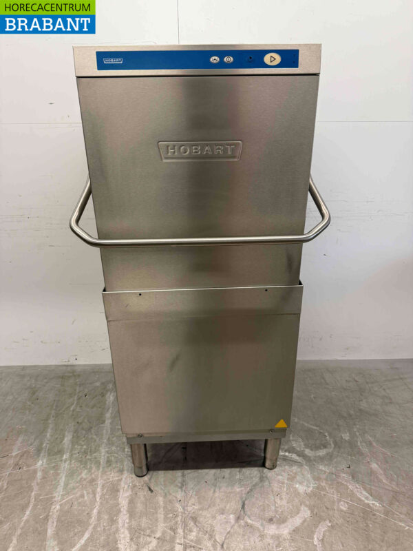 Stainless steel Hobart Pass-through Dishwasher Dishwasher 400V Catering