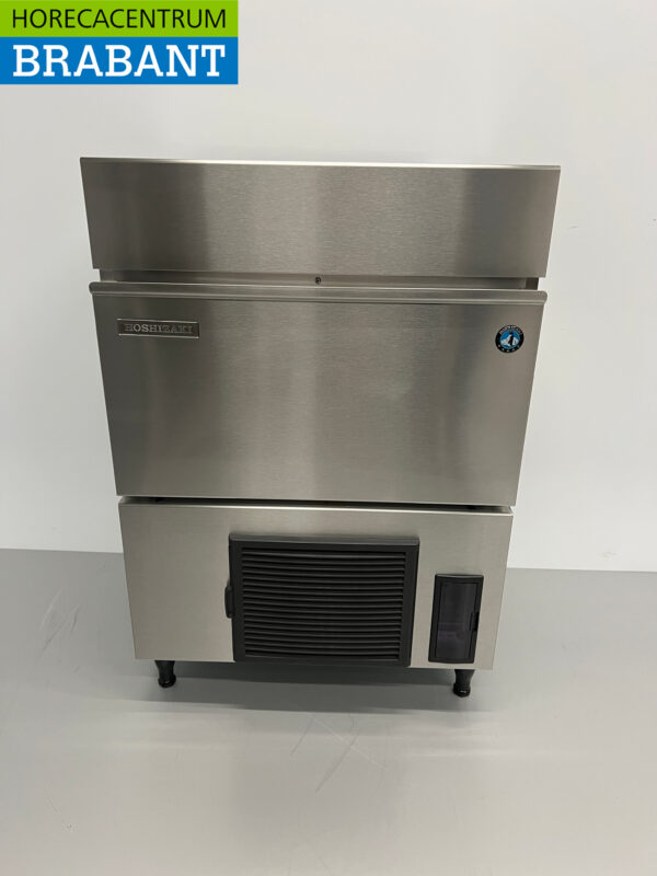 Stainless steel Hoshizaki IM-65PE with 26 kg bunker Produces 58 kg per day 230V Horeca