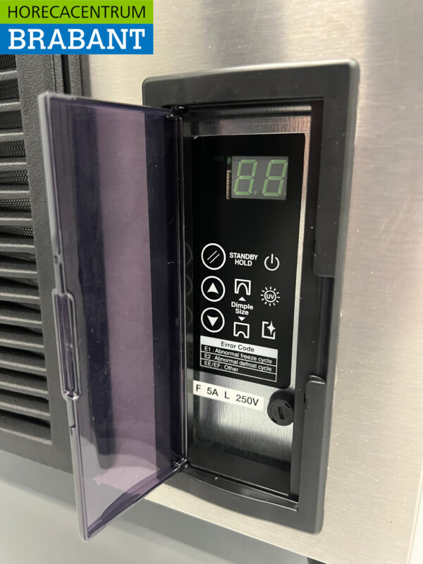 Stainless steel Hoshizaki IM-65PE with 26 kg bunker Produces 58 kg per day 230V Horeca - Image 5