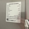 Stainless steel Hoshizaki IM-65PE with 26 kg bunker Produces 58 kg per day 230V Horeca - Image 7