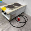 Stainless steel Olis 2 burner electric stove stove 40 cm 400V Horeca - Image 3