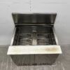 Stainless steel Rubbens Refrigerated Workbench Saladette 2 doors 88 cm 230V Horeca - Image 5