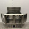 Stainless steel Rubbens Refrigerated Workbench Saladette 2 doors 88 cm 230V Horeca - Image 4
