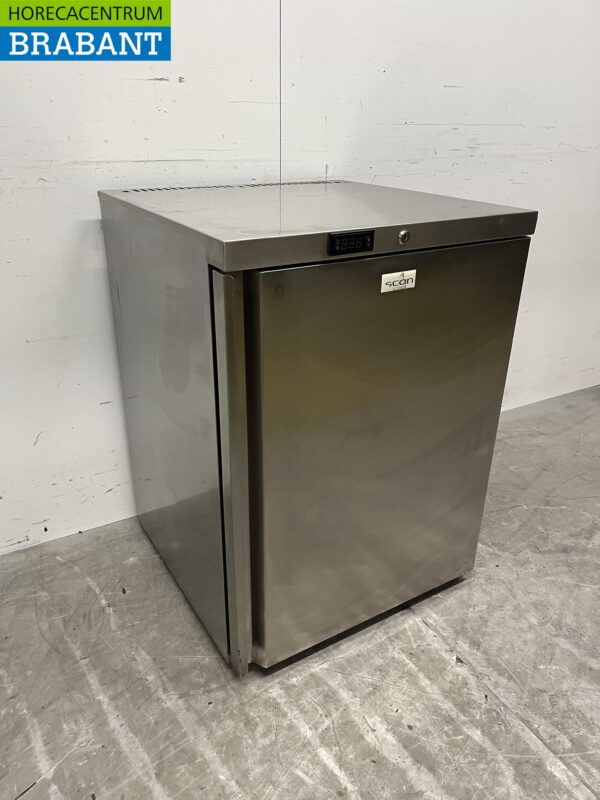Scancool SK-145 stainless steel Refrigerator Refrigerator 145 liters 230V Catering - Image 3