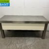 Stainless Steel Worktable 200 x 80 x 90 cm Horeca