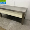Stainless Steel Worktable 200 x 80 x 90 cm Horeca - Image 2