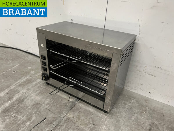 Stainless steel Milan Toast Salamander Toaster 44 cm 230V Horeca - Image 2