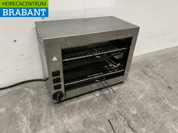 Stainless steel Milan Toast Salamander Toaster 44 cm 230V Horeca - Image 3