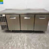 Stainless steel Electrolux Refrigerated Workbench 3 doors 172 cm 230V Catering