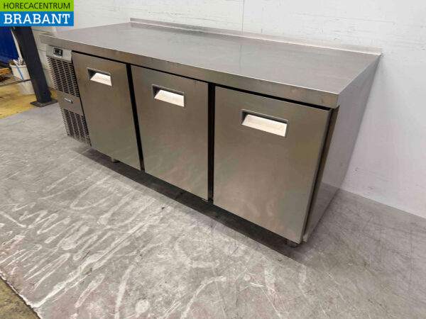 Stainless steel Electrolux Refrigerated Workbench 3 doors 172 cm 230V Catering - Image 3