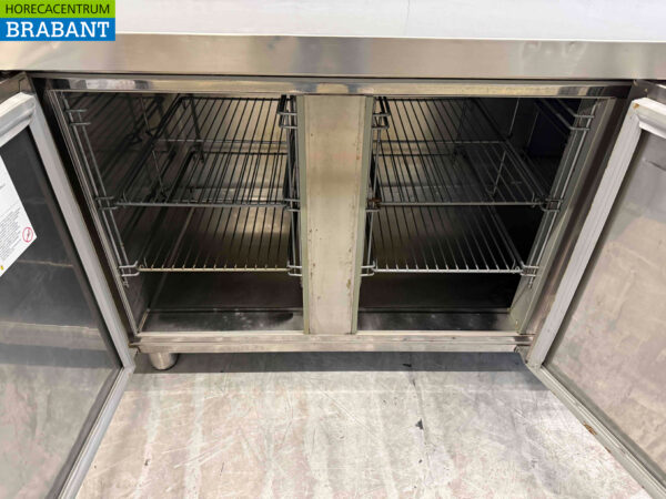 Stainless steel Electrolux Refrigerated Workbench 3 doors 172 cm 230V Catering - Image 4