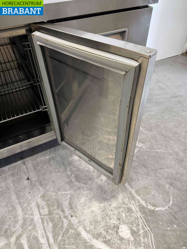 Stainless steel Electrolux Refrigerated Workbench 3 doors 172 cm 230V Catering - Image 6
