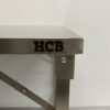 Stainless Steel Collapsible Work Table 100 x 70 x 85 cm Catering - Image 4