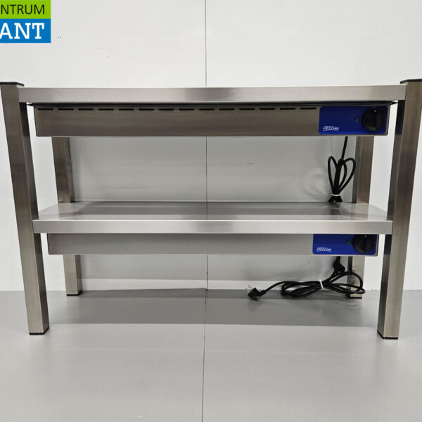 Stainless steel Double Heat Bridge Heated Etagere Premium-line 100 cm Catering