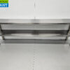 Stainless steel HCB Double Etagere Bridge Premium-line 200 cm Horeca