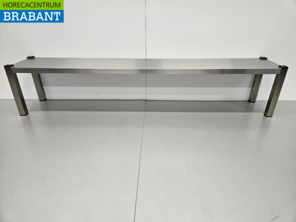 Stainless steel HCB Etagere Bridge Premium-line 180 cm Horeca