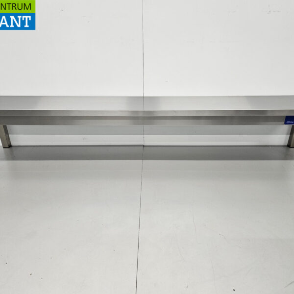 Stainless steel warming bridge warming etagere Premium-line 200 cm Horeca