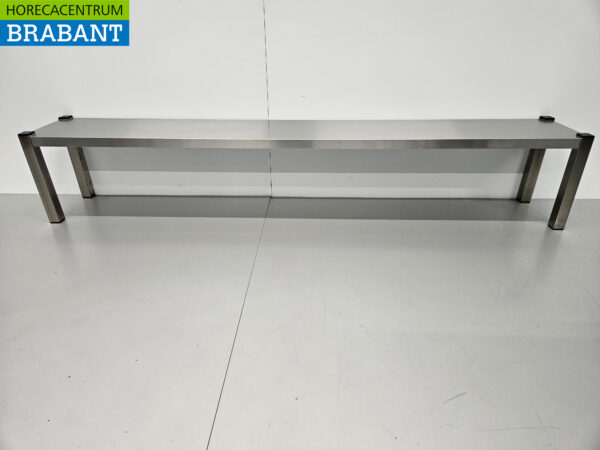 Stainless steel HCB Etagere Bridge Premium-line 200 cm Horeca