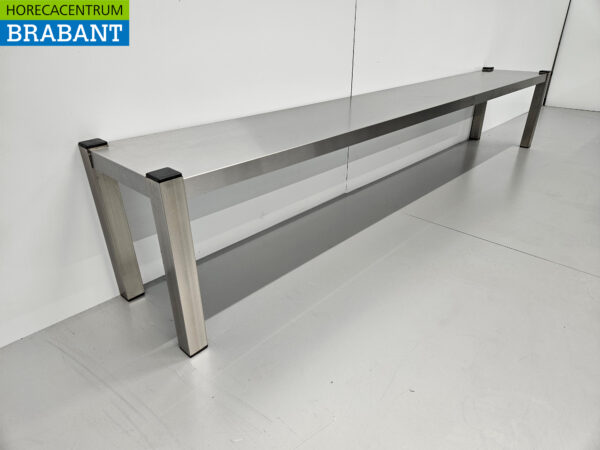 Stainless steel HCB Etagere Bridge Premium-line 200 cm Horeca - Image 3