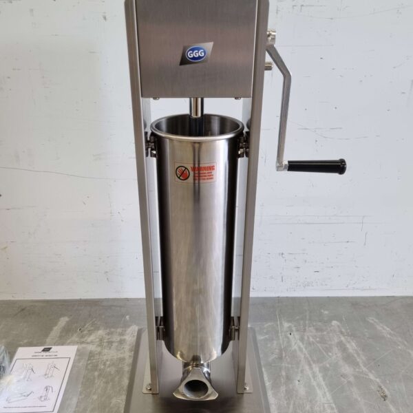 Stainless steel Vertical stuffing can stopper sausage filler 7 liters Catering Butchery