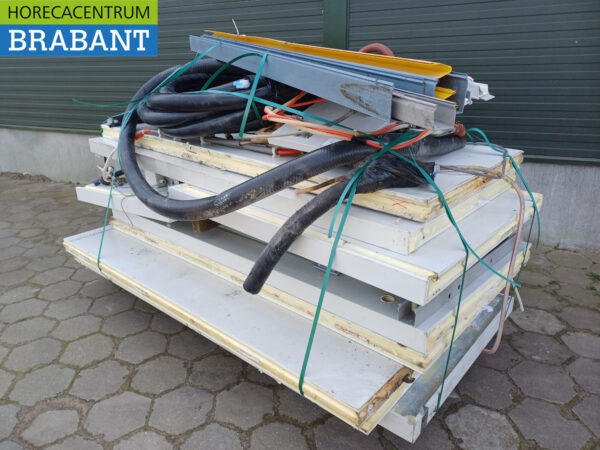 Refrigeration Cell Freezer with 2 beer tanks 500 liters installation 230V Catering